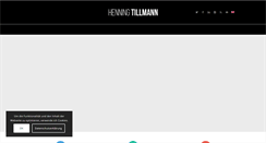 Desktop Screenshot of henning-tillmann.de